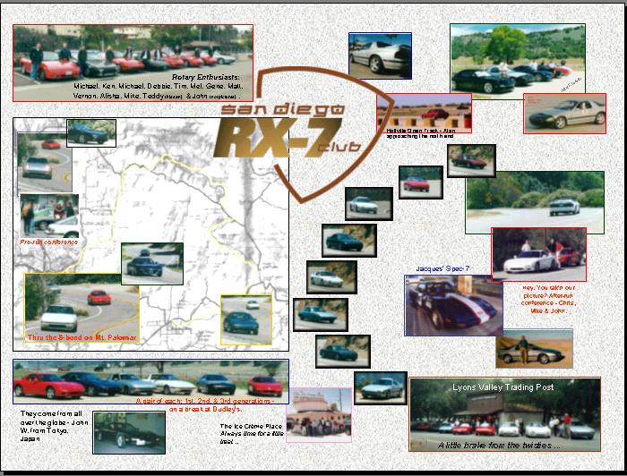 San Diego RX-7 Club Poster