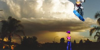 Up the clouds