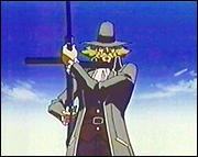 a different man holding a gun