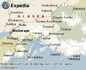 A map of the Valdez area--click to go to a zoomable version in a new window