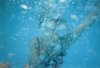 Ich unter Wasser