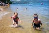 Julian und Tristan am Beach