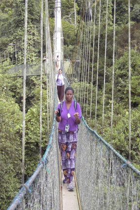 Me on the Canopy Walk