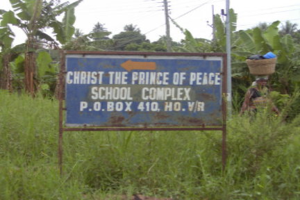 Main School Sign