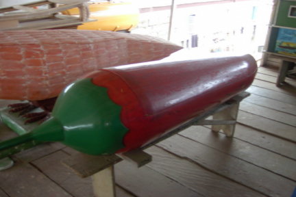 A chili pepper coffin fit for a child!