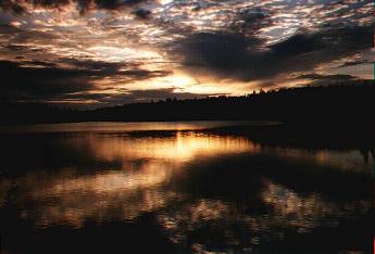 Sunset - Long Island Lake - SE