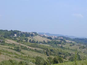 Colline adiacenti alla Locanda
