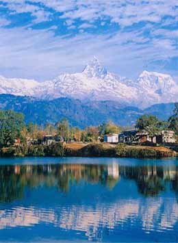 fishtail and fewa lake