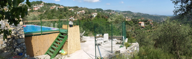 panoramam dalla piscina