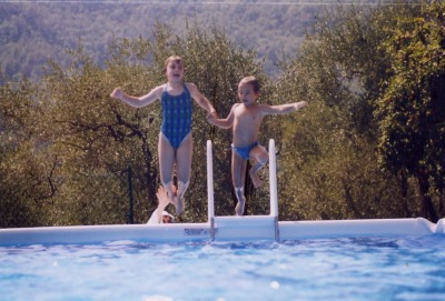 giochi in piscina