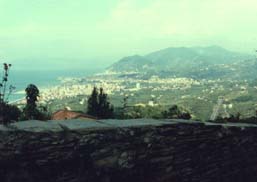 panorama dalla Chiesa di Santa Giulia