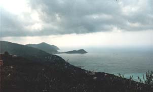 Il Golfo verso Sestri Levante