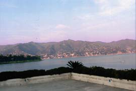 Panorama da un terrazzo