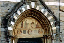 Dipinto del portale