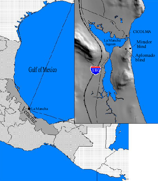 La Mancha map