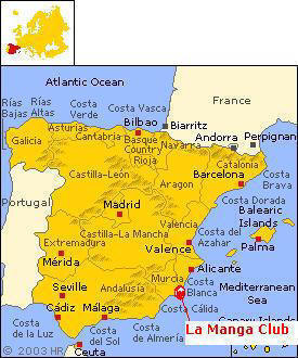 Map of Spain