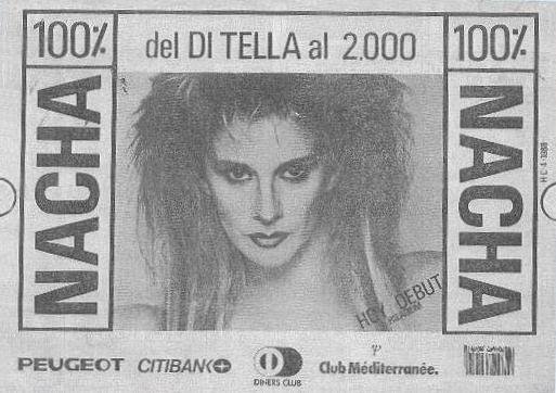 Cartel de 'Nacha 100%'