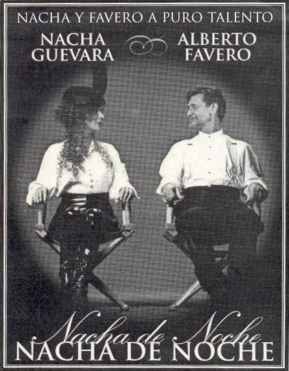 Cartel de 'Nacha de noche'