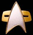 Modern Starfleet Commbadge