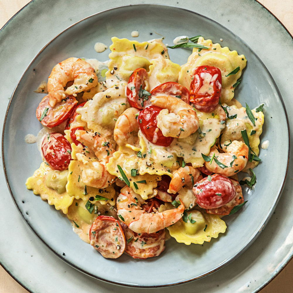 Shrimp Ravioli