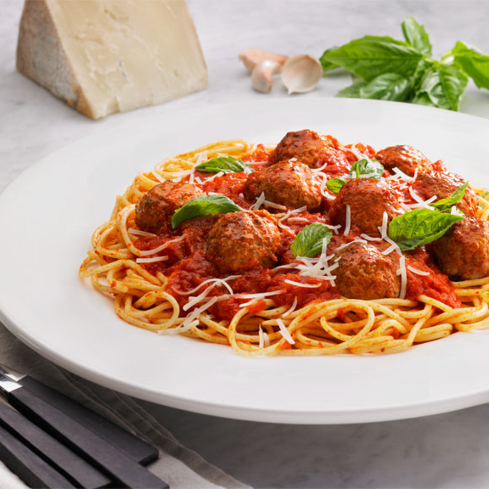 Spaghetti and Meatballs