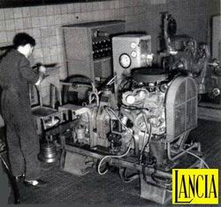 Each engine is run in for a few hours at various speeds.