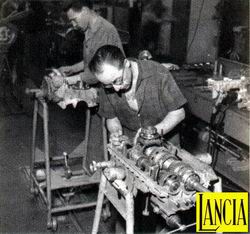 Assembly of the rear transaxle.