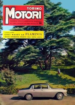 Cover of Torino Motori - Dated July August 1957