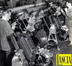 Front suspension and steering elements.