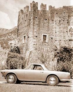 Set of 2 series of a GT taken at an old castle.