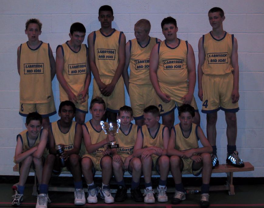 Southlands-Under 13 Lancashire Basketball Champions 2004/5