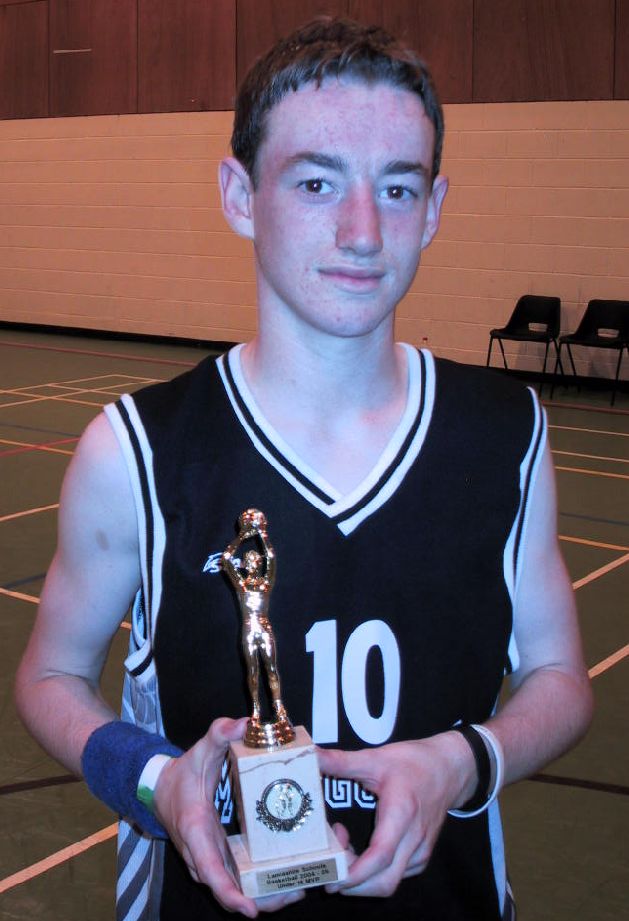 Most Valuable Player (MVP) Dan Holland, Montgomery High School
