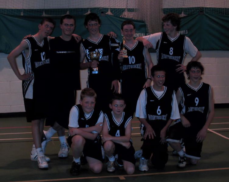 Montgomery-Under 14 Lancashire Basketball Champions 2004/5