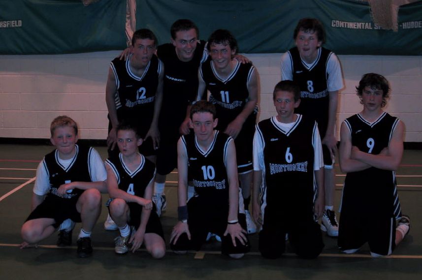 Montgomery-Under 14 Lancashire Basketball Champions 2004/5