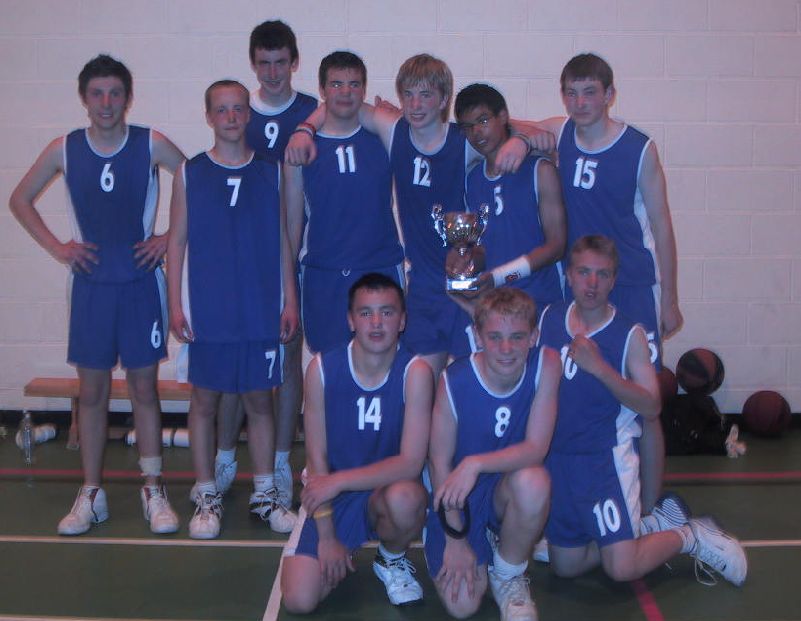 Clitheroe-Under 15 Lancashire Basketball Champions 2004/5
