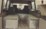 The rear of the car