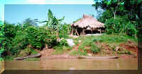Arriving at the village