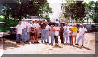 The group at Yaviza. End of the road 
