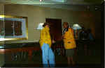 Felipe & Toti checking in at the Bambito Hotel at 6:30pm
