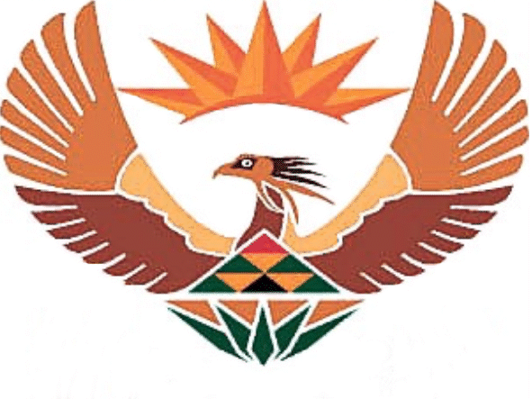Circle of ascendance - upper half of the arms of of South Africa (2000)