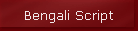 Bengali Script