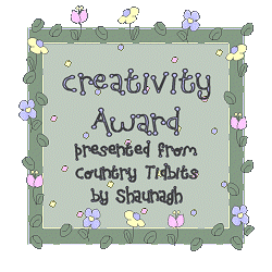 Country Tidbits by Shaunagh Creativity Award