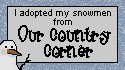 snowman certificate
