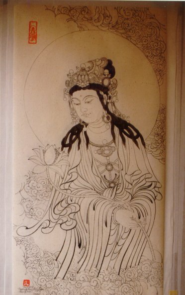 ThUYBa's Painting of AVALOKITESHVARA BODHISATTVA