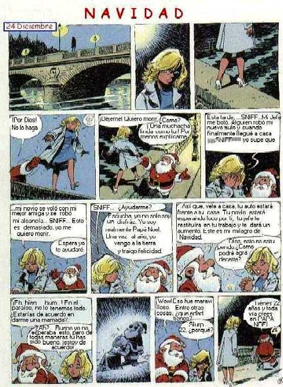 ¡Que bonita que es la Navidad! ¿verdad abuela?