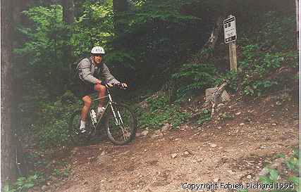 FabienP on White river trail in 1993