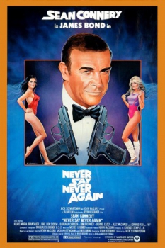 poster 007: Nunca digas nunca jamás  (1983)