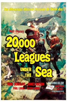 poster 20,000 leguas de viaje submarino  (1954)