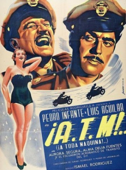 poster A.T.M.: ¡¡A toda máquina!!  (1951)