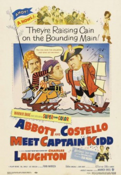 poster Abbott y Costello contra el Capitán Kidd  (1952)